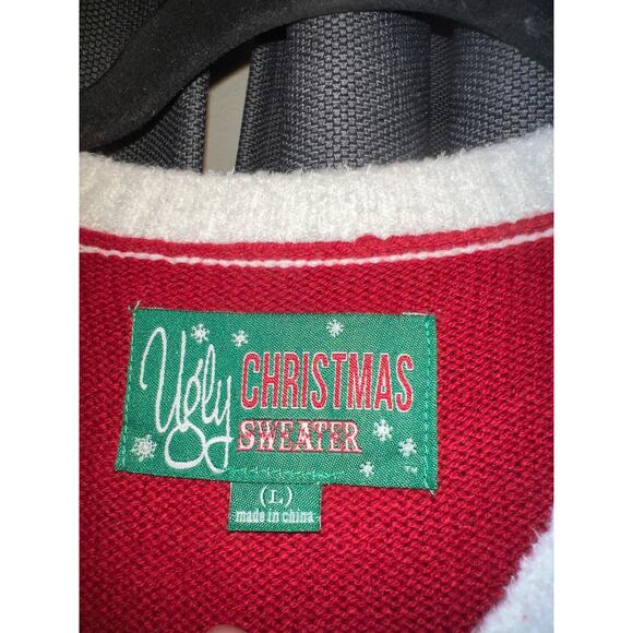 Ugly Christmas Sweater Xmas Size Large - Picture 2 of 3
